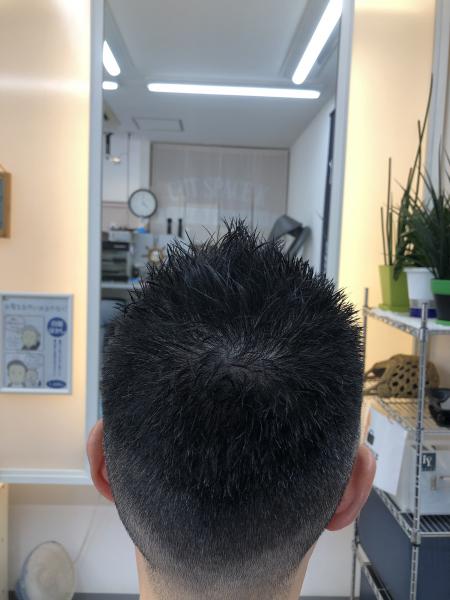 ソフトモヒカンでビジネスへの似合わせ