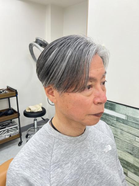 ナチュラルグレイヘア