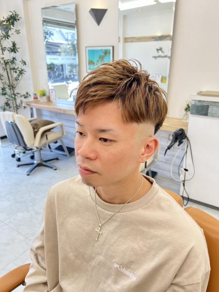 メッシュオンカラー