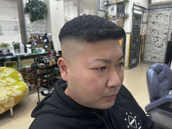 濡れパン&スキンフェード