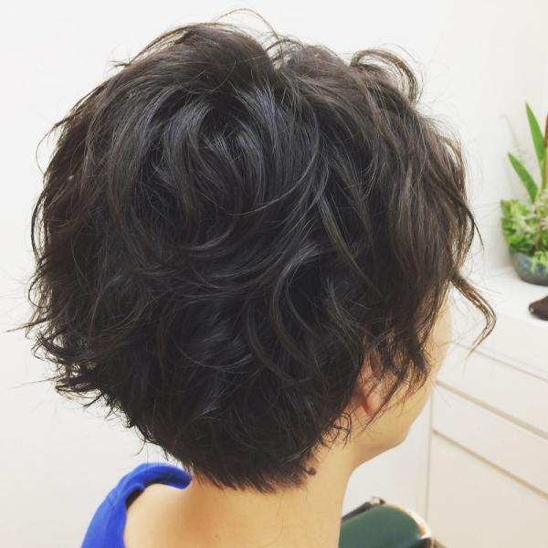 メンズスパイラルパーマ