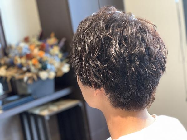 スパイラルパーマ