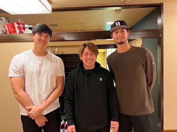 WBC 大谷選手　甲斐捕手　ダルビッシュ選手