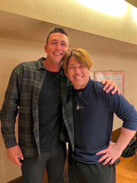 WBC　ヌー選手　甲斐捕手