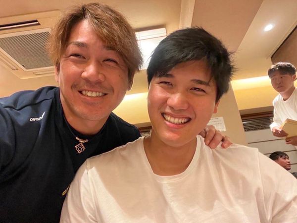 WBC　甲斐捕手　大谷選手