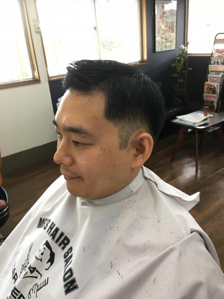 バーバースタイル(7:3ヘアー)