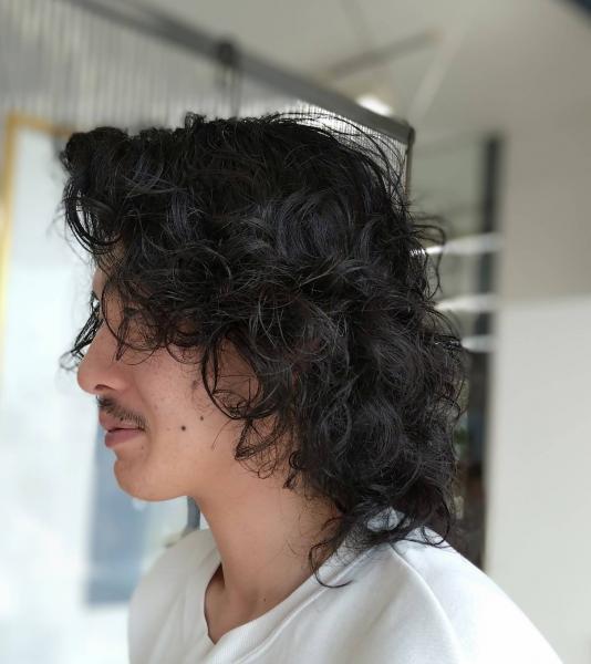 スパイラルパーマ