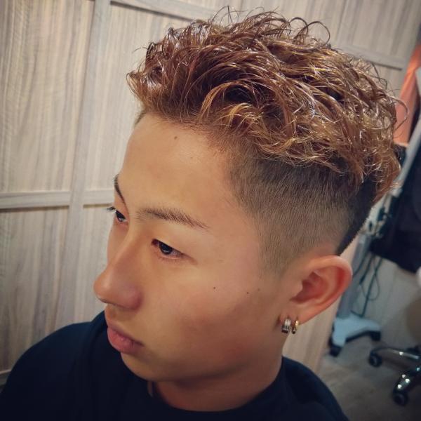 fade✖スパイラルパーマ