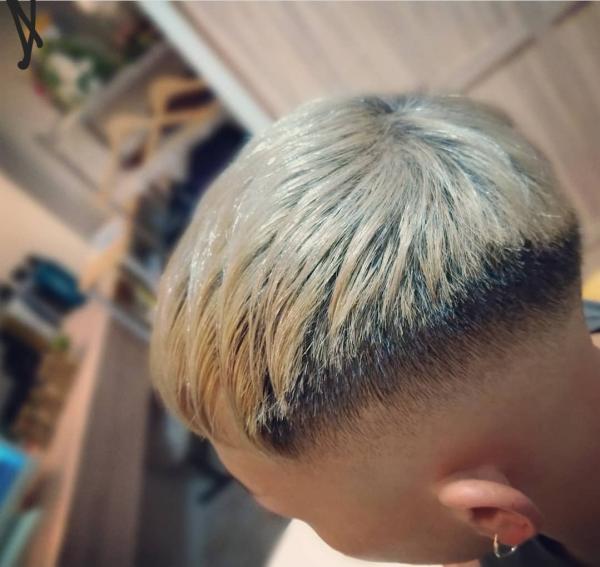 skinfade✖️クロップstyle
