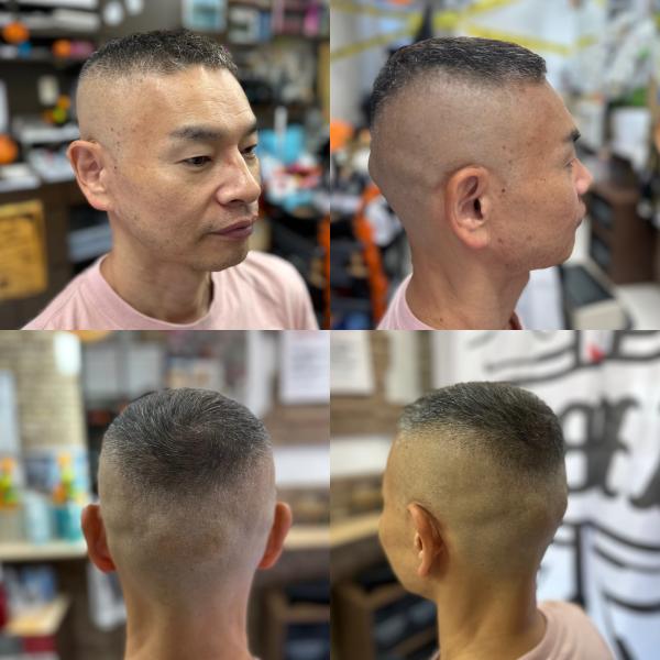 HHH(最高)スキンフェードカット