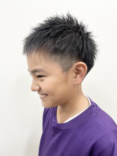 ツーブロショート