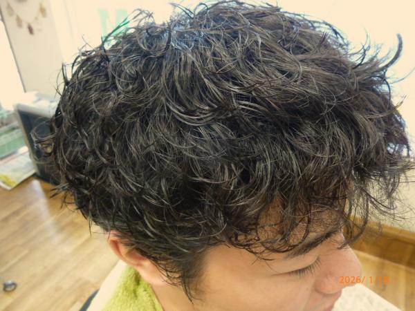 #シャドースパイラルパーマ