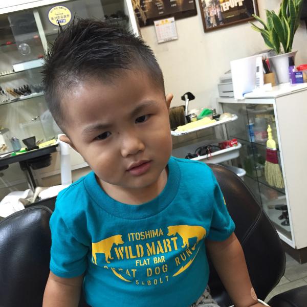 kid's hair