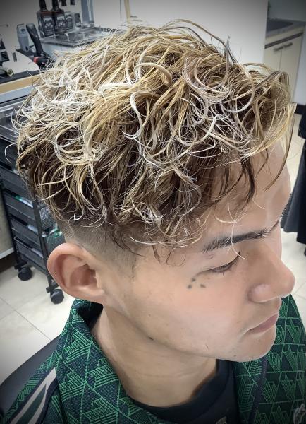 Bleach on Twist ''C'' curl