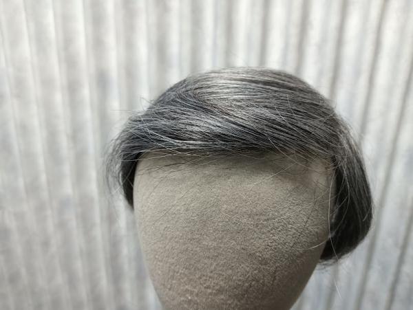 上品な白髪が魅力的