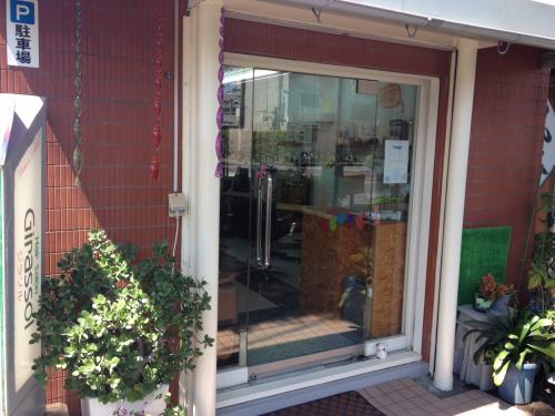 お店の入り口