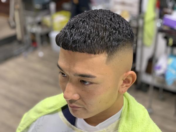 緩パンクロップ+スキンフェード