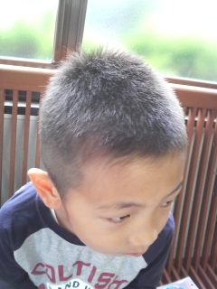 子供のヘアも違いを見せます!お任せください♪