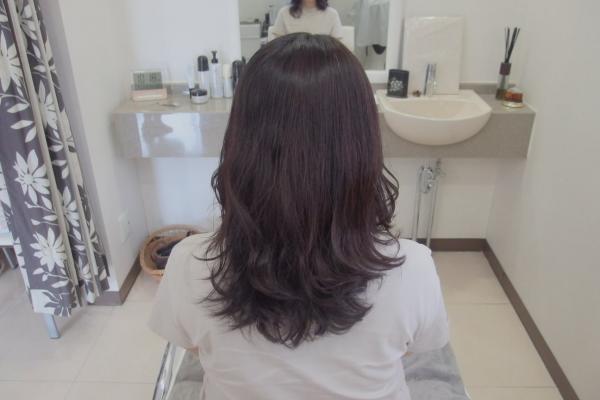 女性カット　パーマ