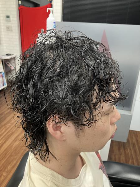 『サーフカール』『波巻きパーマ』『ウルフパーマ』『縦落ち』by-access hairnize61-1