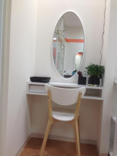 カット専門店では珍しい☆化粧台を完備