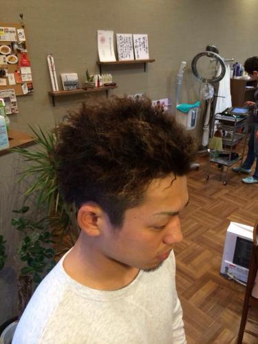 ツイストパーマ