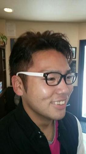 ツーブロック　ショート