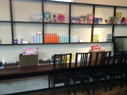 hair salon Egg egg　嵐山店　店内