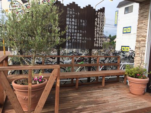 hair salon Egg egg 嵐山店 外観