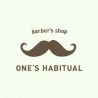 barber's shop ONE'S HABITUAL