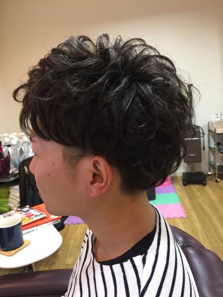 無造作パーマ