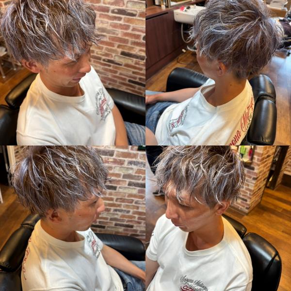 パープルメッシュ!