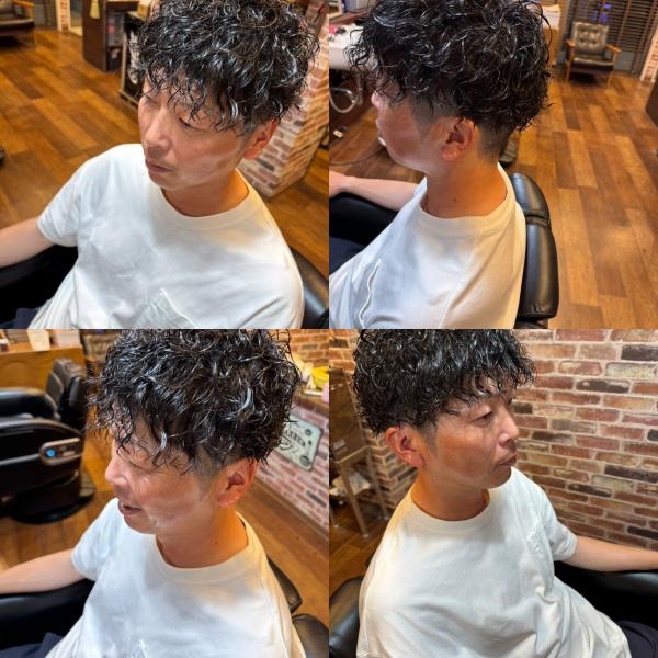 スパイラルパーマ