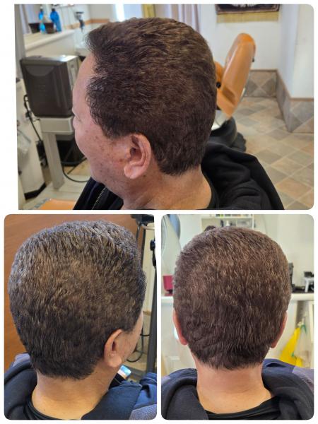 アイロンパーマ