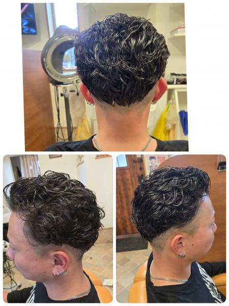 アイロンパーマ