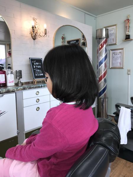 小学生ミディアムヘアー
