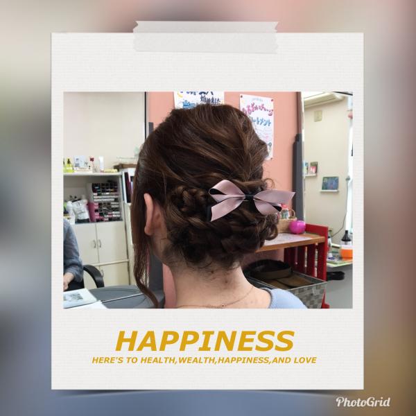 女子力高めヘアアレンジ