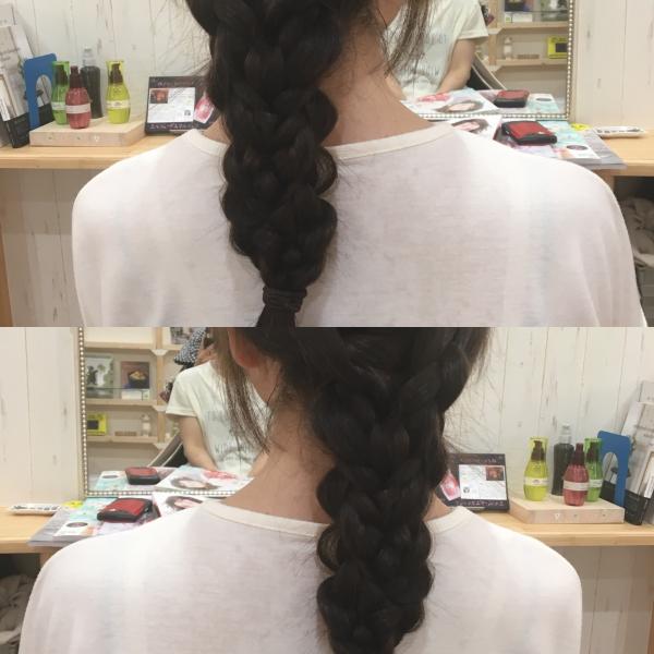 編みあみヘア