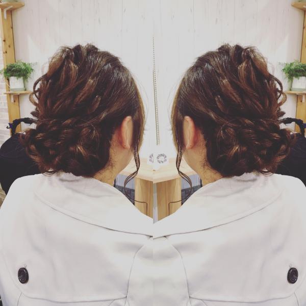 結婚式ヘアアレンジ