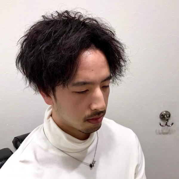 ツイストスパイラル×センターパート