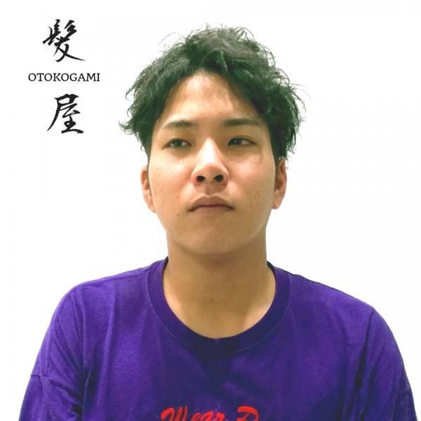 スパイラルパーマ × OTOKOGAMI