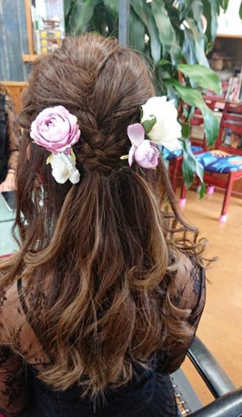 パーティーヘアーに❣