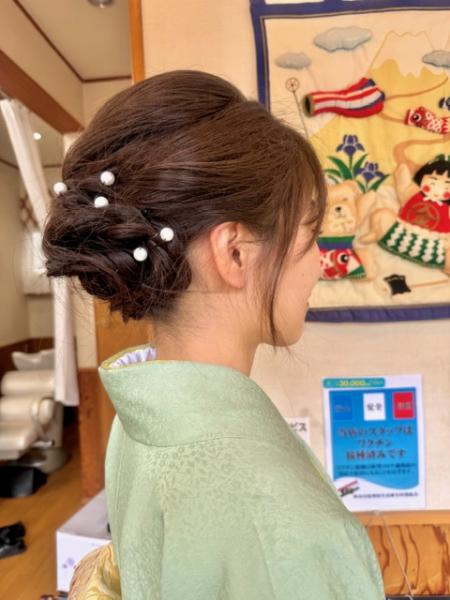 和装・洋装ヘアーアレンジ
