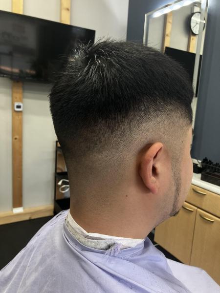 クロップスタイルハイフェード