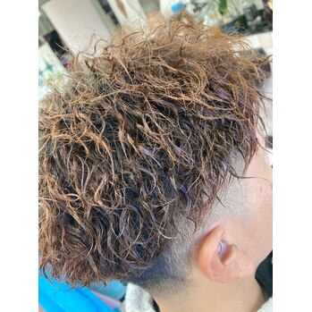 ギャングスパイクアイロンパーマ