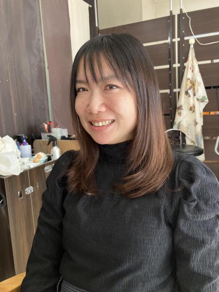 フェミニンレイヤースタイル