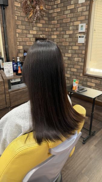 髪質改善ストレート