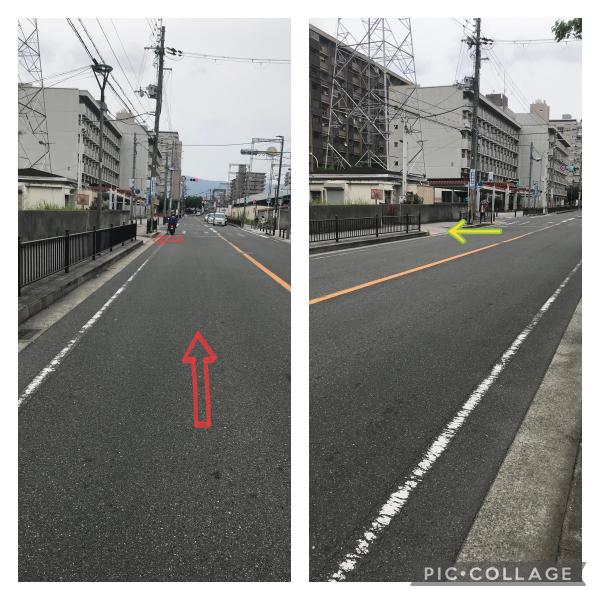 店前　場所(車、バイク入る)