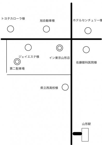 第二駐車場のご案内
