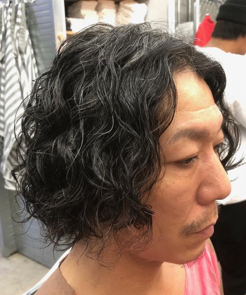 全頭スパイラルパーマ